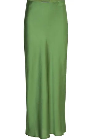 Bruuns Bazaar Acaciabbjoanelle Skirt Skirts Maxi Skirts Green