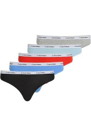 Calvin Klein Bikini 5Pk Truse Brief Truse Multi/patterned