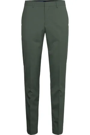 Matinique Malas Bottoms Trousers Formal Khaki Green
