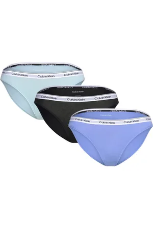 Calvin Klein Bikini 3Pk Truse Brief Truse Blue