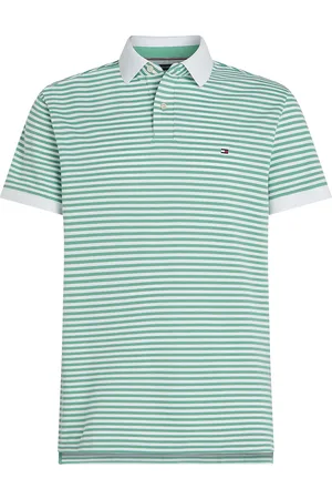 Tommy Hilfiger 1985 Regular Polo Tops Polos Short-sleeved Green
