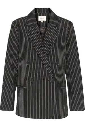 Gestuz Joellegz Pinstripe Blazer 2.0 Noos Blazers Over D Blazers Black