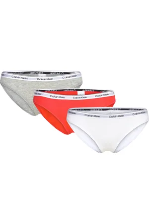 Calvin Klein Bikini 3Pk Truse Brief Truse White