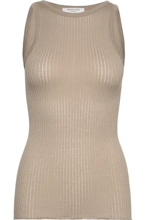 Rosemunde Rwbelize Sl Boxer Top Tops T-shirts & Tops Sleeveless Khaki Green