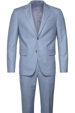 Lindbergh Structure Stretch Suit Dress Blue