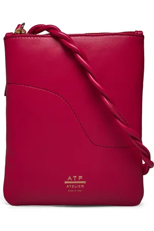 ATP Atelier Campi Geranio Double Faced Nappa Bags Crossbody Bags Red