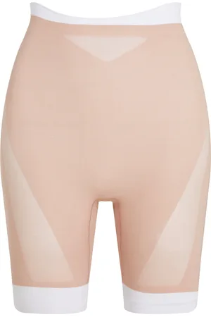 Calvin Klein Sculpt Firm Thigh Slimmer Short Lingerie Shapewear Bottoms Beige