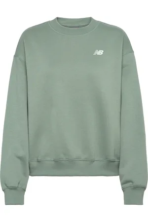 New Balance Athletics Club Crew Sport Sport Clothing Sport Sweat-shirts & Hoodies Sport Sweat-shirts Green