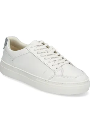 Vagabond Zoe Platform Lave Sneakers White