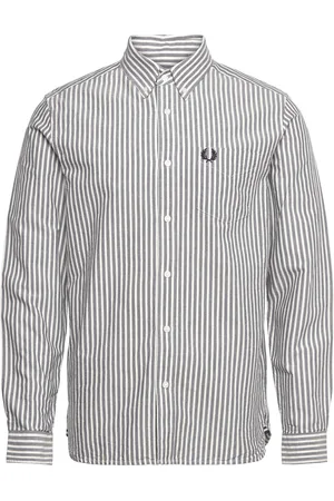 Fred Perry Stripe Oxford Shirt Designers Shirts Oxford Shirt Navy