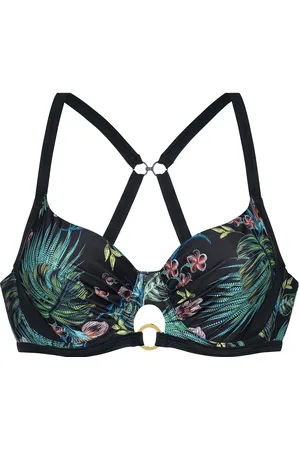 Dorina Mandika Bikini Top Swimwear Bikinis Bikini Tops Wired Bikinitops Black