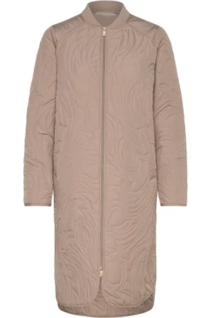 Ilse Jacobsen Quilt Jackets Vattert Jakke Beige