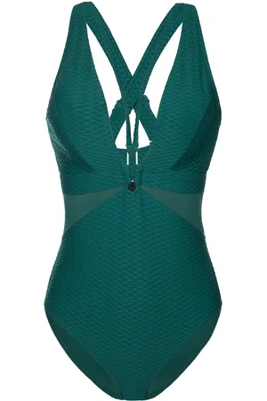 Dorina Bati Shaping Swimsuit Badedrakt Badetøy Green