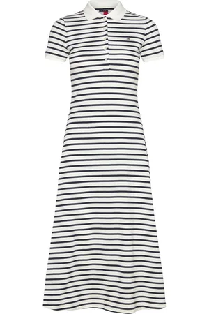 Tommy Hilfiger Tjw Maxi Polo Dress Maxikjole Festkjole Navy