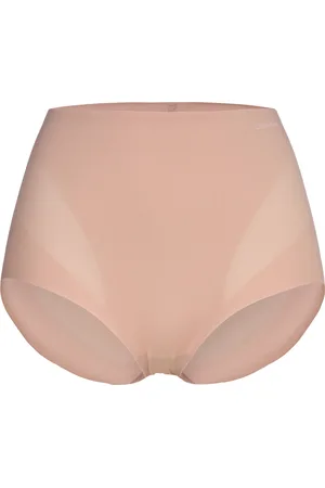 Calvin Klein Sculpted Firm Mesh Brief Lingerie Panties High Waisted Panties Beige
