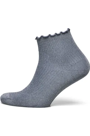 mp Denmark Lis Glitter Socks Lingerie Socks Footies-ankle Socks Blue