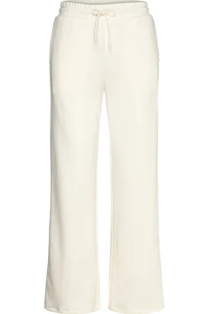 Converse Star Chevron Open Hem Pant Black Sport Women Sport Clothing Sport Pants Sport Sweatpants Cream