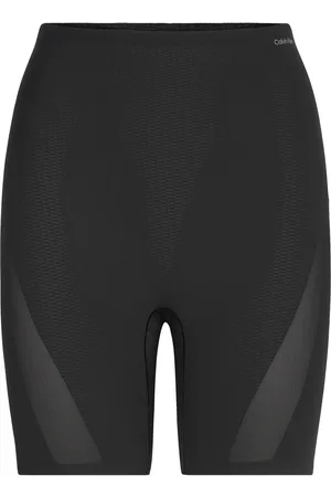 Calvin Klein Sculpt Firm Thigh Slimmer Short Lingerie Shapewear Bottoms Black