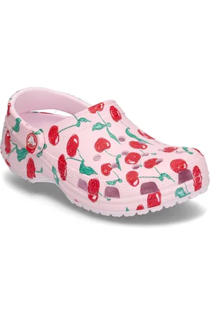 Crocs Classic Fresh Fruits Clog Shoes Mules & Slip-ins Flat Mules Pink