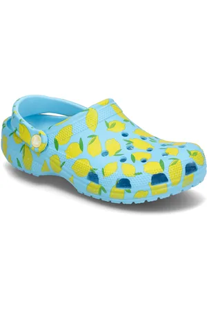 Crocs Classic Fresh Fruits Clog Shoes Mules & Slip-ins Flat Mules Blue