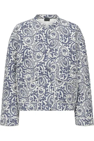 ONLY Onlhallie Quilted Jacket Otw Noos Vattert Jakke Blue