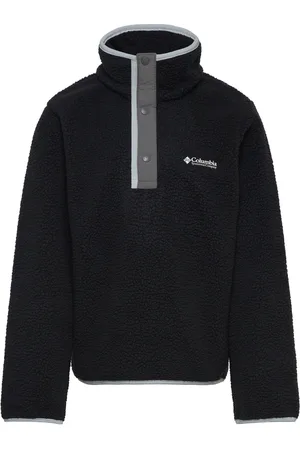 Columbia Helvetia Ii Half Snap Fleece Outerwear Fleece Outerwear Fleece Jackets Black