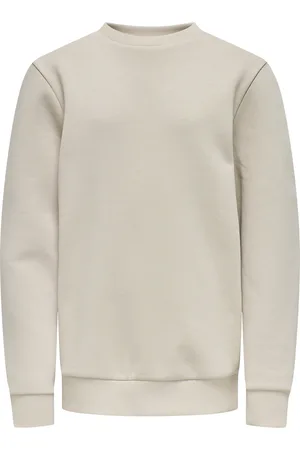 Only & Sons Osjceres Crew Neck Swt Noos Tops Sweat-shirts & Hoodies Sweat-shirts Cream