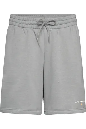 New Balance Reimagined Fleece Graphic Short 7" Sport Sport Clothing Sport Shorts Sport Sweat Shorts Grey