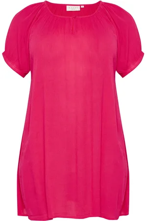 Kaffe Kcami Ss Tunic Tops Tunics Pink