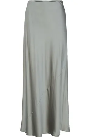 Munthe Bardot Skirts Satin Skirts Green