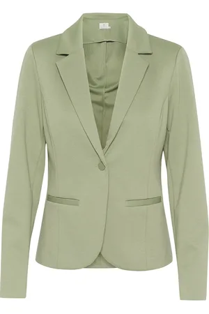 Kaffe Kajenny Blazer Blazers Single Breasted Blazers Green
