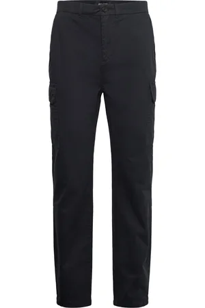 Lyle & Scott Cargo Pocket Trouser Bottoms Trousers Cargo Pants Black