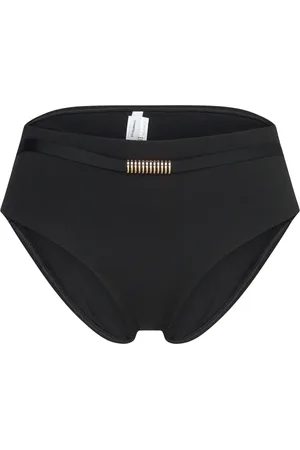 Chantelle Icon Swimwear High Waist Full Brief Swimwear Bikinis Bikini Bottoms Bikini Briefs Black