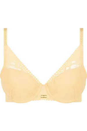 Chantelle Origins Plunge Spacer Bra Lingerie Bras & Tops Plunge Bras Yellow