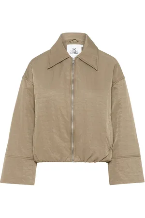 Karen by Simonsen Kbtaia Jacket Bomberjakke Beige