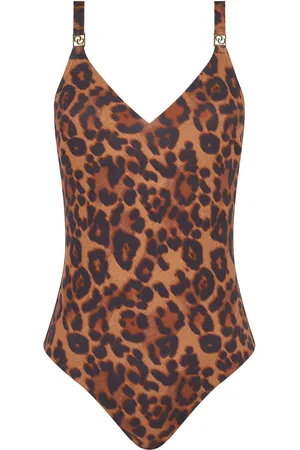 Chantelle Sauvage Wirefree Triangle Spacer Swimsuit Badedrakt Badetøy Beige