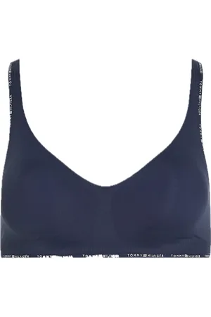 Tommy Hilfiger Ll Triangle Lingerie Bras & Tops Soft Bras Non Wired Bras Navy