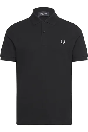 Fred Perry The Shirt Tops Polos Short-sleeved Black