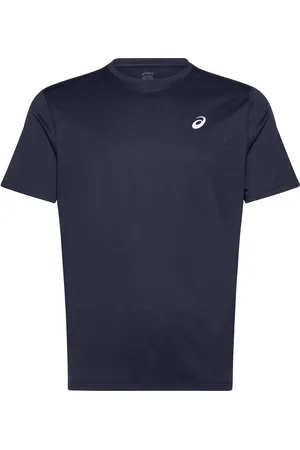 Asics Core Ss Top Sport Men Sports Clothes Sport Tops Sport T-shirts Navy