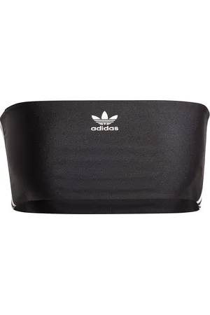 adidas 3S Tube Top Sport Sport Clothing Sports Tops & T-shirts Sport Crop Tops Sport Sleeveless Crop Tops Black