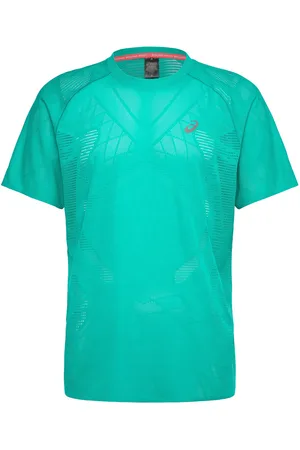 Asics Metarun Ss Top Sport Men Men Sports Clothes Sport Tops Sport T-shirts Green