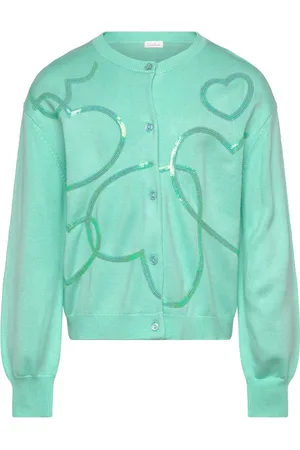 Billieblush Cardigan Tops Knitwear Cardigans Green
