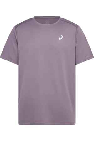 Asics Core Ss Top Sport Men Sports Clothes Sport Tops Sport T-shirts Purple
