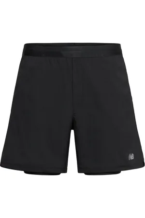 New Balance Ac Lined Short 7" Sport Men Sport Clothing Sport Shorts Sport Training Shorts Black