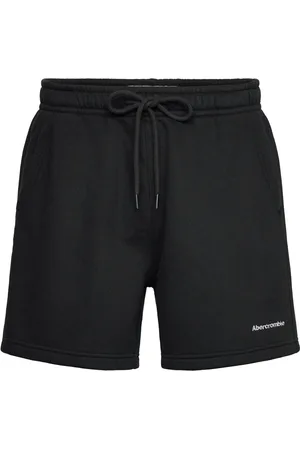 Abercrombie & Fitch Anf Mens Mfo Bottoms Bottoms Shorts Sweat Shorts Black