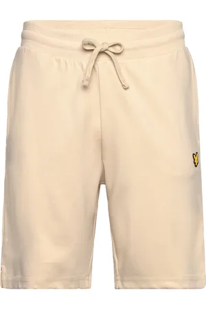 Lyle & Scott Fly Fleece Shorts Sport Shorts Sweat Shorts Cream