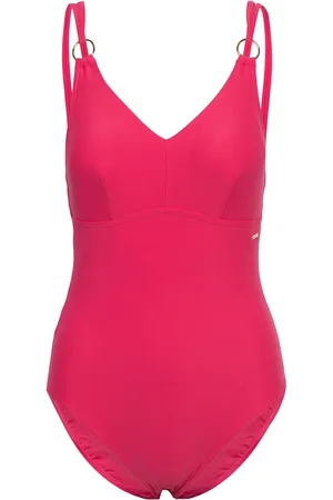 Speedo Womens Shaping Strappy 1 Piece Sport Women Sport Clothing Sport Swimwear Sport Swimsuits Pink