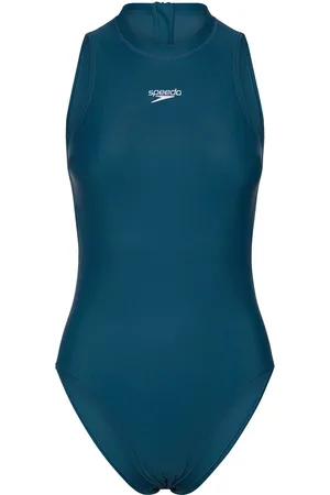 Speedo Womens Hydrasuit Sport Women Sport Clothing Sport Swimwear Sport Swimsuits Blue