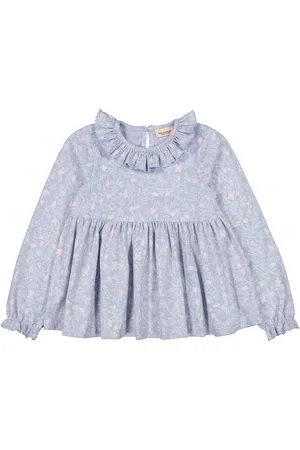 Marmar Copenhagen Tinnie Tops Blouses & Tunics Blue