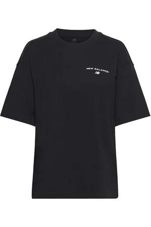 New Balance Reimagined Over D T-Shirt Sport Sport Clothing Sports Tops & T-shirts Sport T-shirts Black